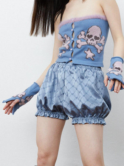 QUORRA S CHORD Sparkly Skull And Star Jacquard Women&
