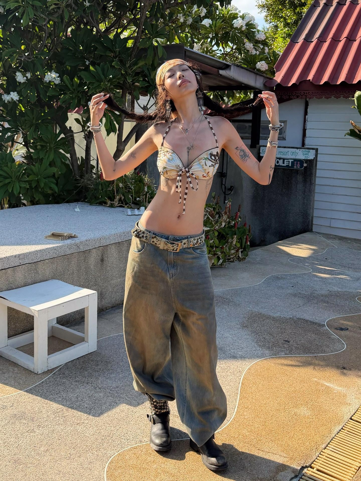 QUORRA S CHORD Treasure Map Pirate Style Women&