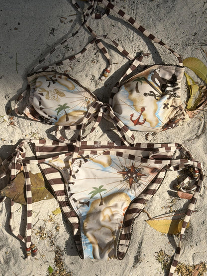 QUORRA S CHORD Treasure Map Pirate Style Women&