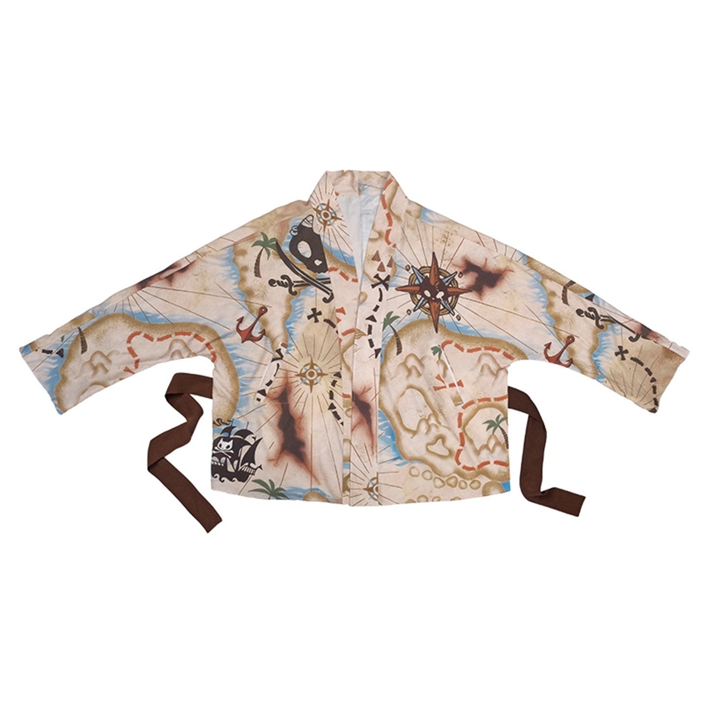 QUORRA_S_CHORD_Treasure_Map_Print_Pirate_Cape_Women&