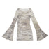 QUORRA_S_CHORD_Vintage_Camo_Print_Distressed_Flared_Sleeve_Lyocell_Wool_Women&