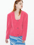 QUORRA S CHORD Vintage Relaxed Waist Cinched Low Square Neck Women&