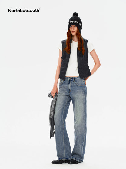 Quilted Reversible Slim Ribbed Women&