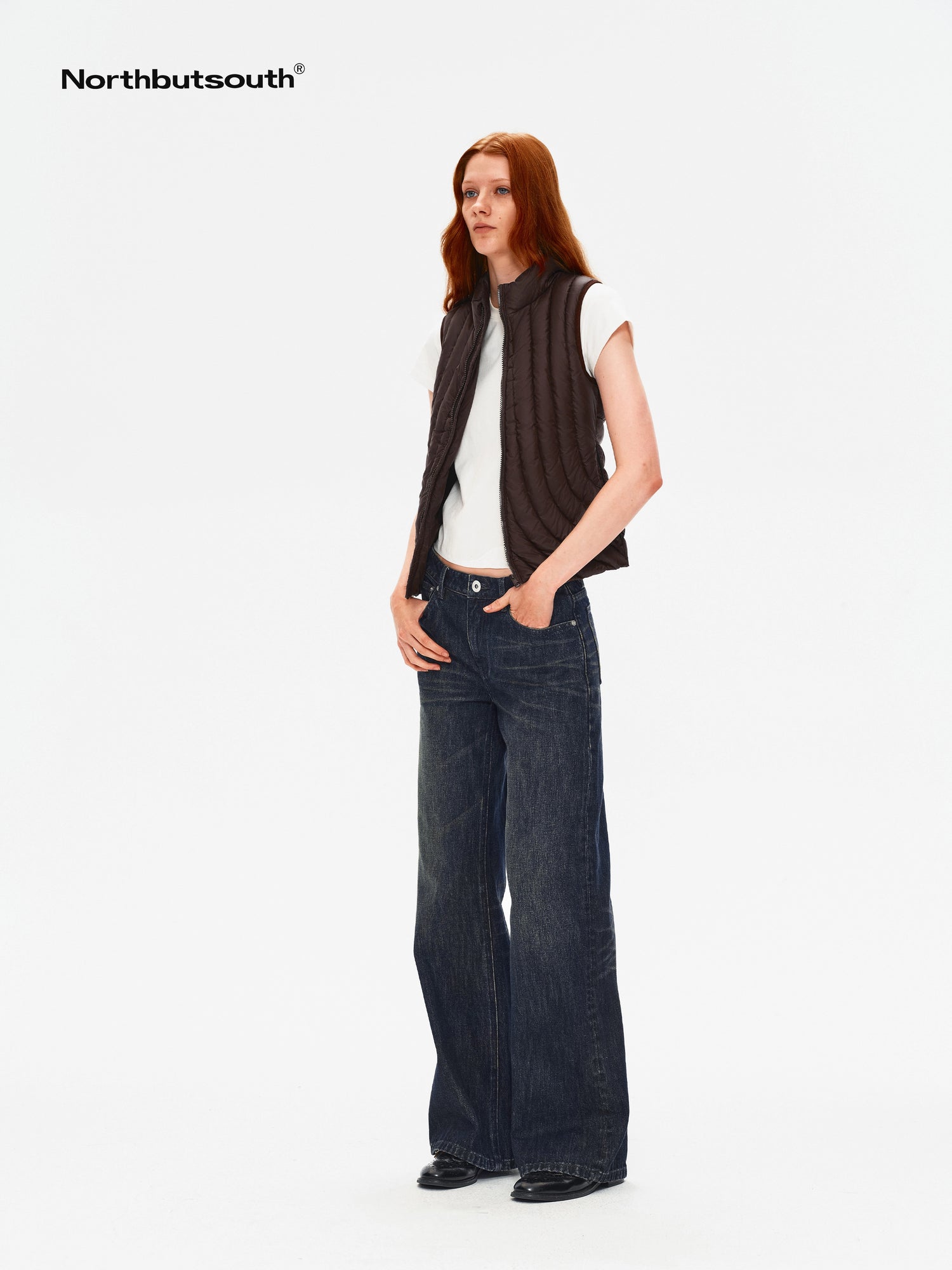 Quilted Reversible Slim Ribbed Women&