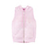 RUN TO THE FUTURE 3D Embellished Letter Print Straight Fit Sleeveless Zip Cotton Women Hoodies