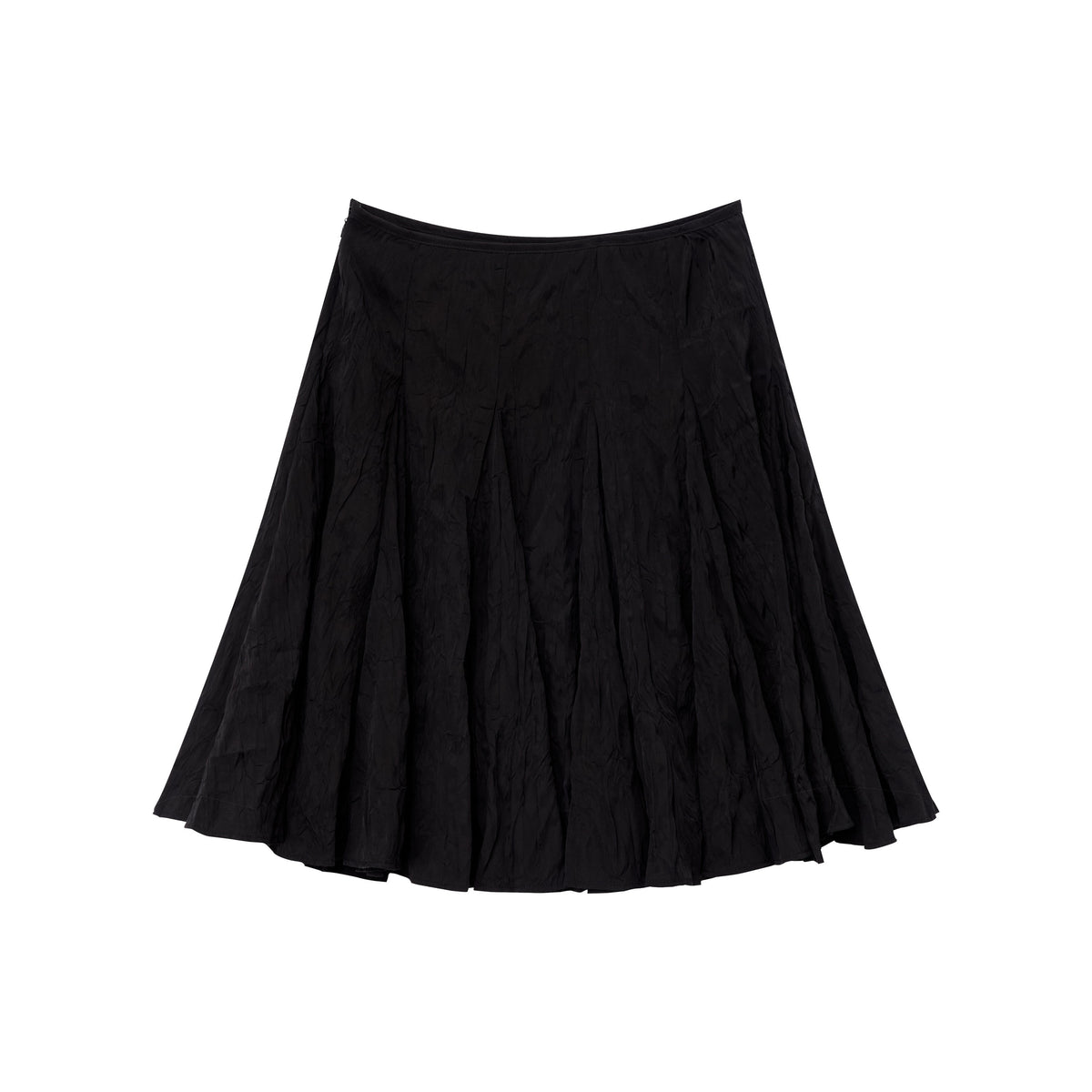 RUN_TO_THE_FUTURE_3d_Textured_Irregular_Pleated_A_Line_Women&