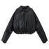 RUN TO THE FUTURE 90% White Duck Down Warm Vintage Commuter Straight Pu Zipper Down Jackets