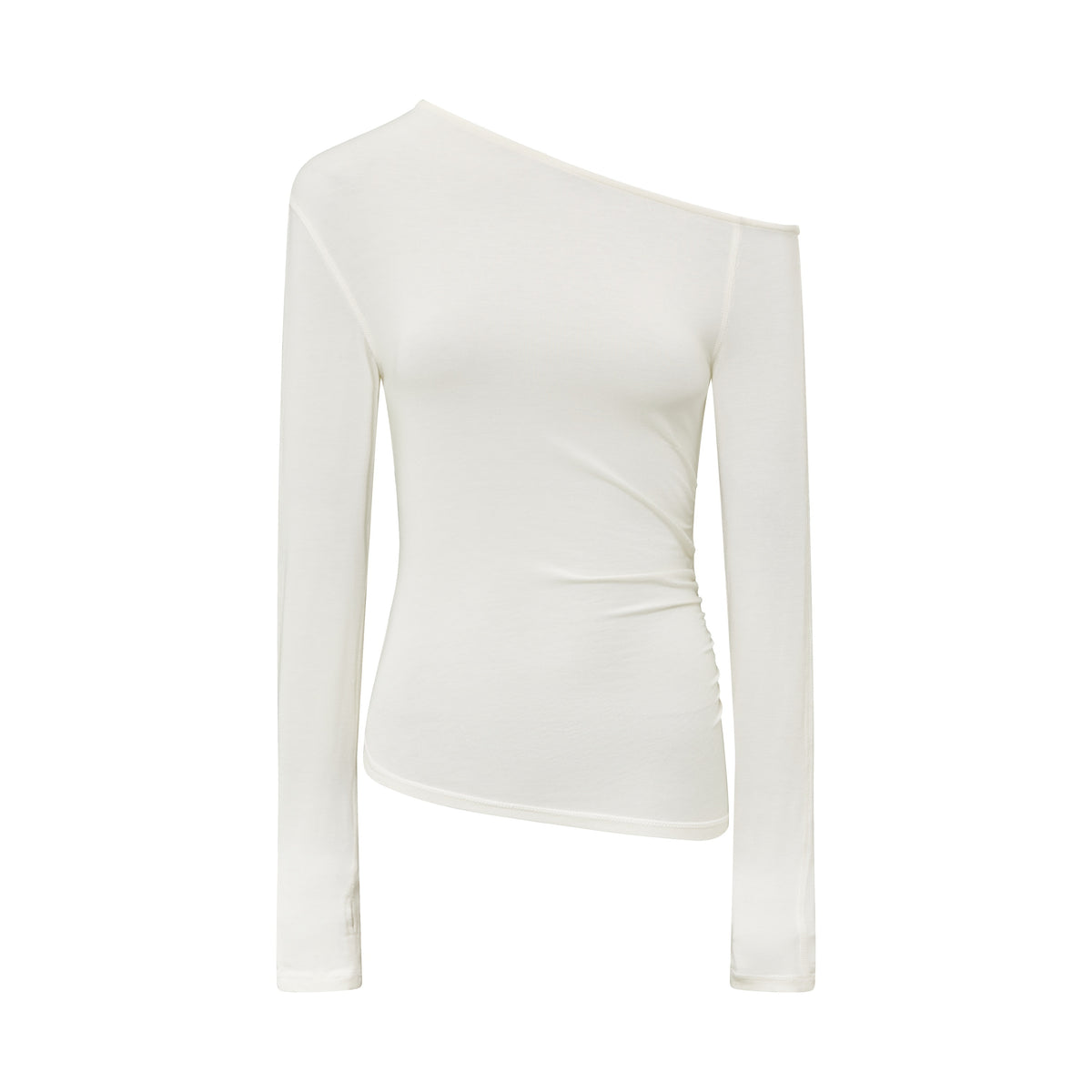 RUN_TO_THE_FUTURE_Asymmetric_One_Shoulder_Wool_Blend_Women&