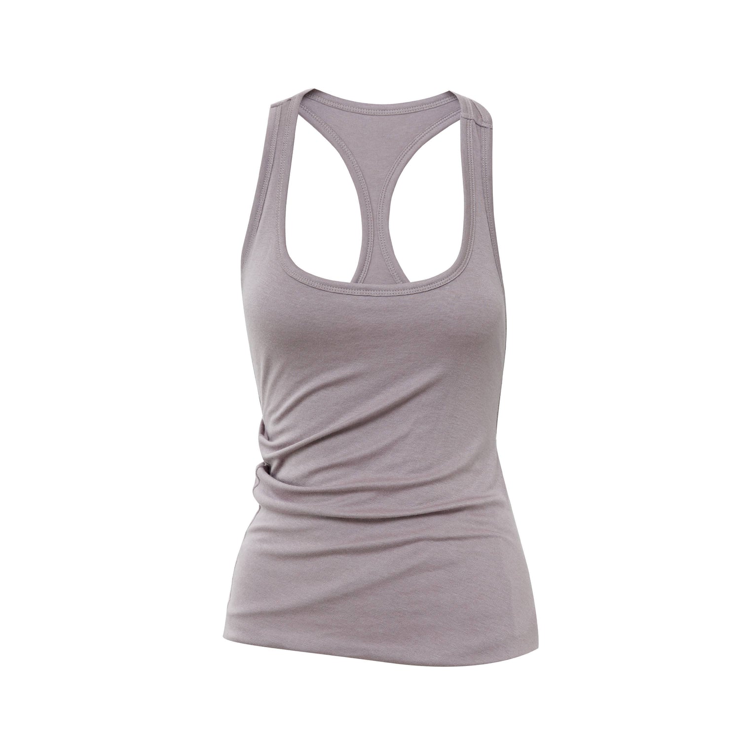 RUN_TO_THE_FUTURE_Asymmetric_Ruched_U_Neck_Racerback_Women&