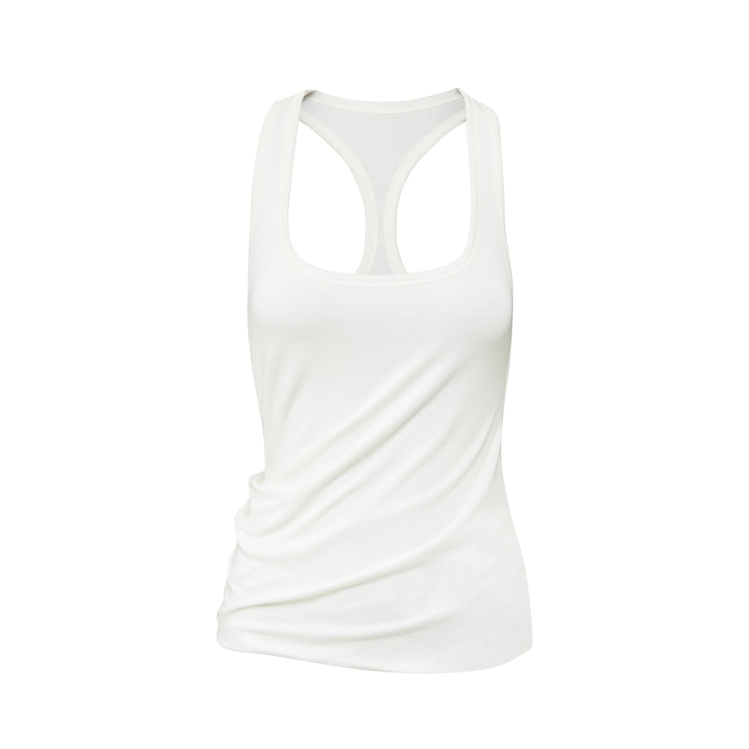 RUN_TO_THE_FUTURE_Asymmetric_Ruched_U_Neck_Racerback_Women&