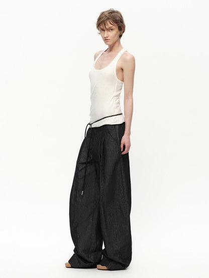 RUN TO THE FUTURE Beige Lapel Sleeveless Women&