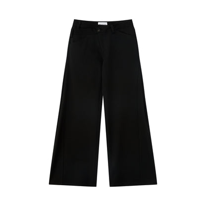RUN_TO_THE_FUTURE_Black_Asymmetric_Pleated_Women&