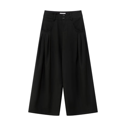 RUN_TO_THE_FUTURE_Black_Minimalist_Wide_Leg_Mid_Low_Rise_Women&