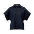 RUN_TO_THE_FUTURE_Blue_Embroidered_Bat_Sleeve_Collared_Women&
