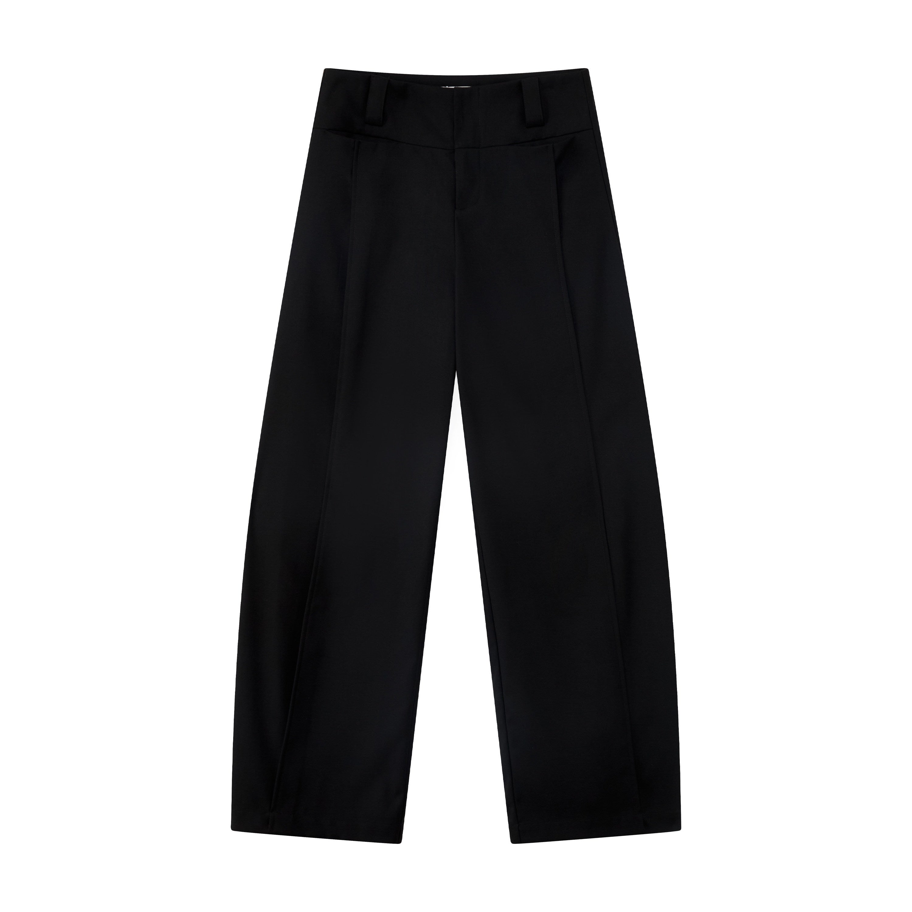 RUN_TO_THE_FUTURE_Classic_Black_Striped_No_Waistband_Mid_Rise_Women&