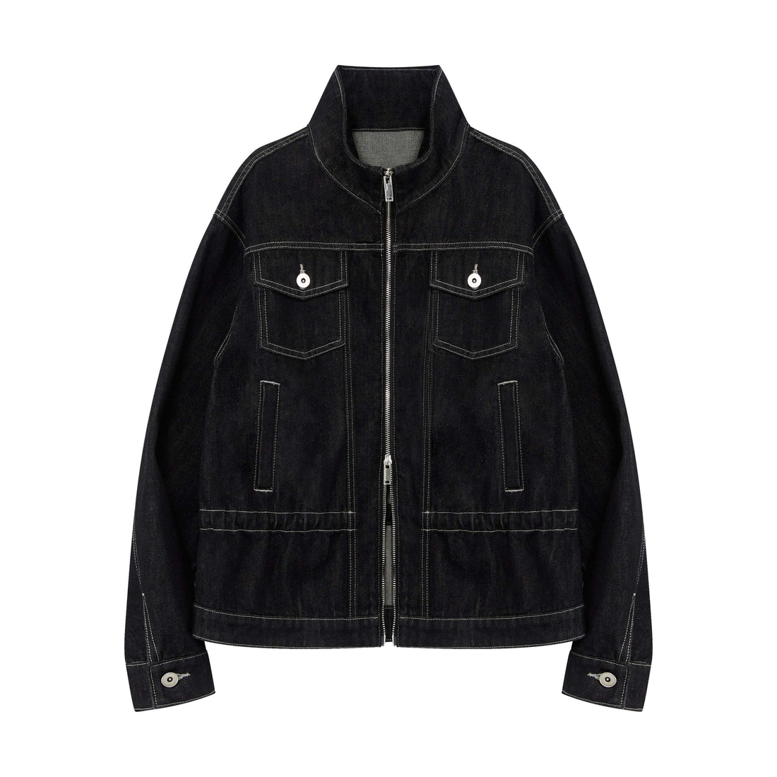 RUN_TO_THE_FUTURE_Cozy_Vintage_Oversized_Button_Contrast_Zip_Detail_Women_Warm_Denim_Jackets_MISSTT