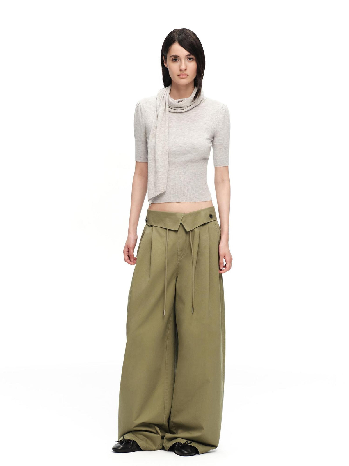 RUN TO THE FUTURE Cross Fold Cotton Women&