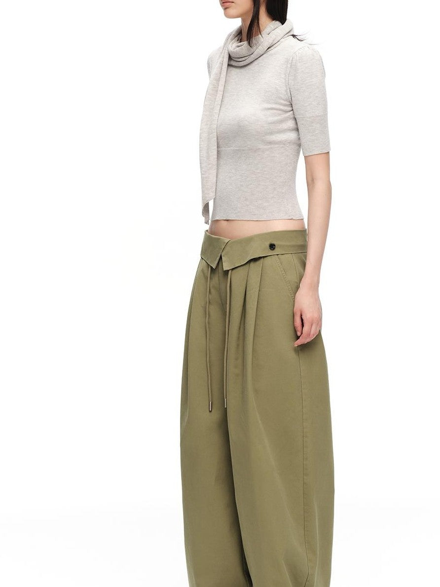 RUN TO THE FUTURE Cross Fold Cotton Women&