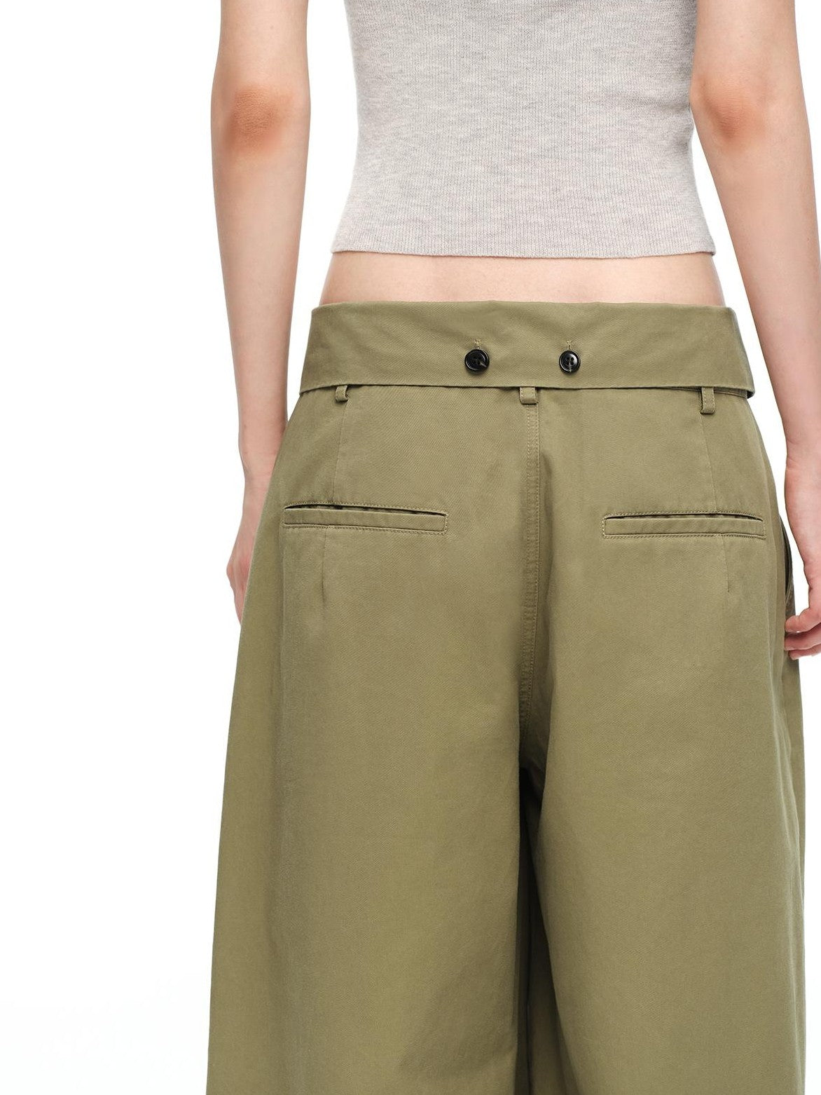 RUN TO THE FUTURE Cross Fold Cotton Women&