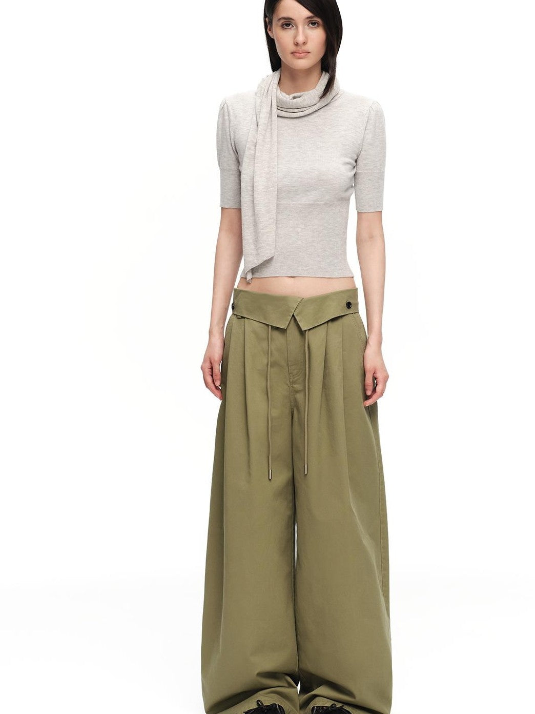RUN TO THE FUTURE Cross Fold Cotton Women&