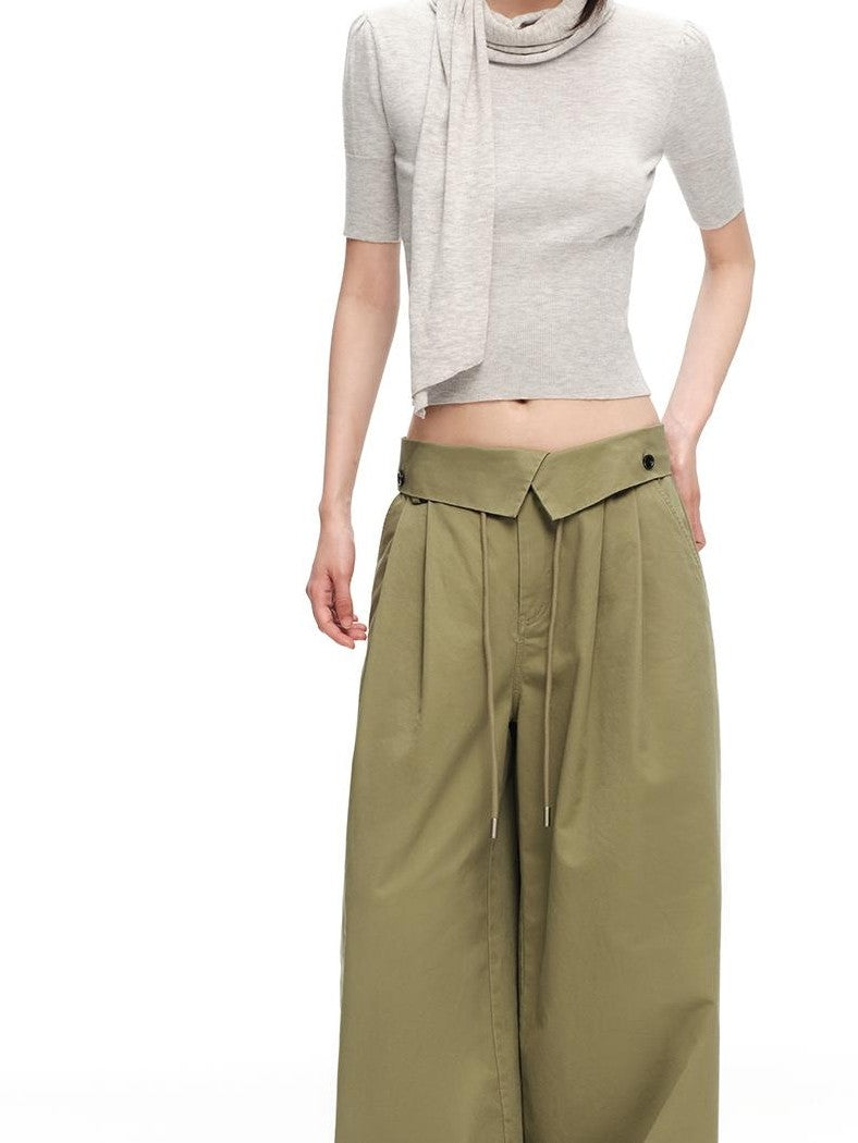 RUN TO THE FUTURE Cross Fold Cotton Women&