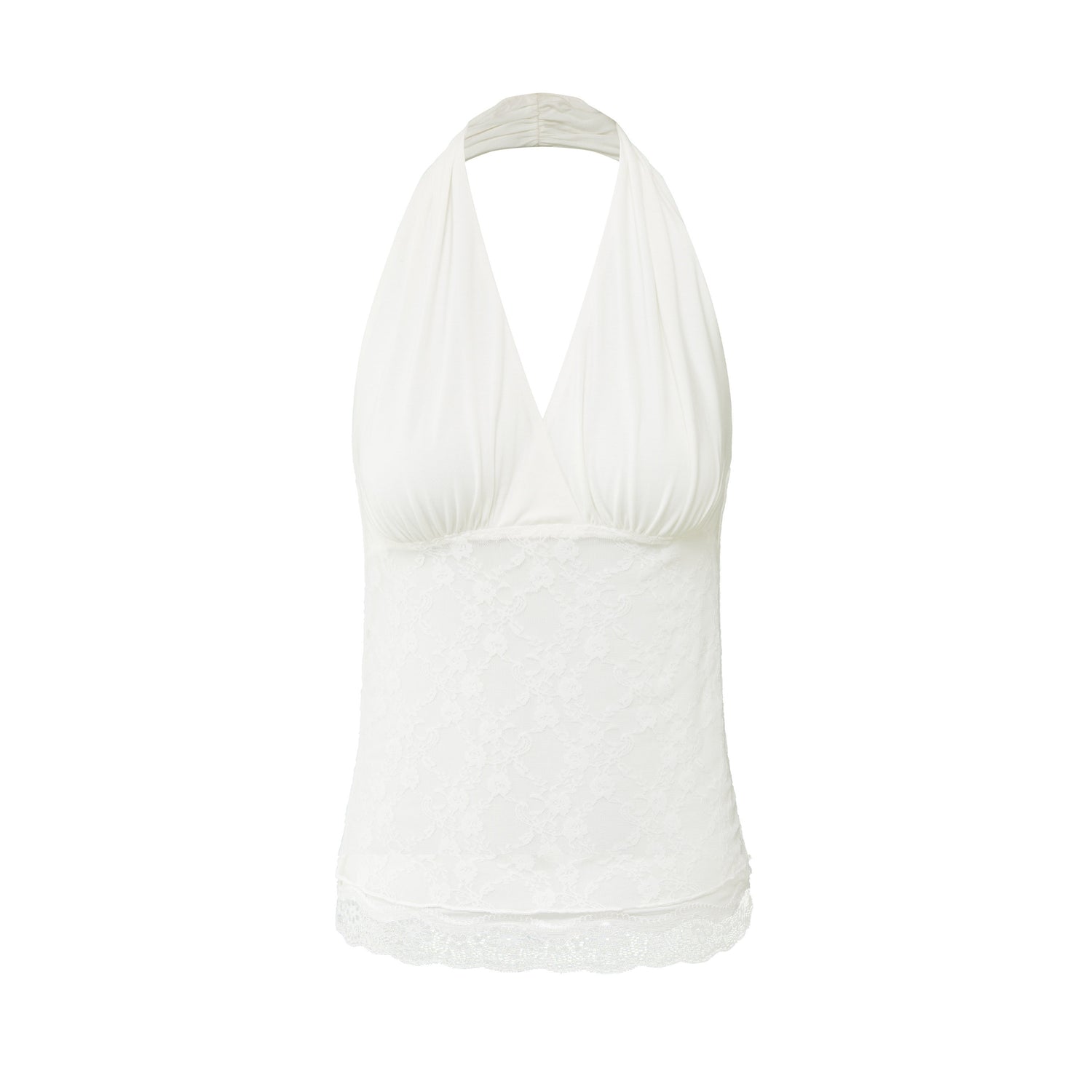 RUN_TO_THE_FUTURE_Floral_Lace_Spliced_Crossover_V-neck_Women&