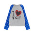 RUN_TO_THE_FUTURE_Heart_Colorblock_Polka_Raglan_Print_Women&