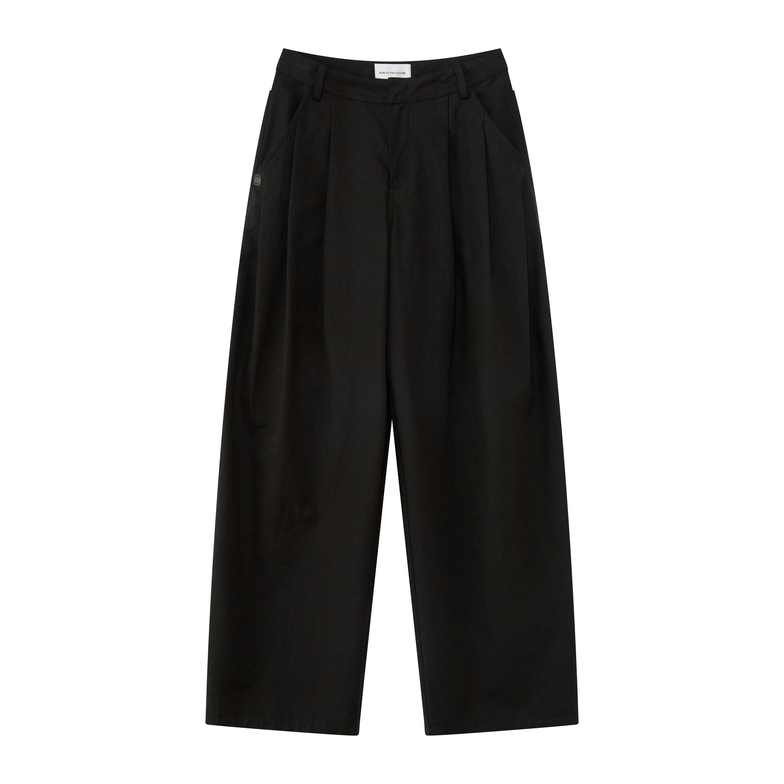 RUN_TO_THE_FUTURE_Khaki_Vintage_Pleated_Women&