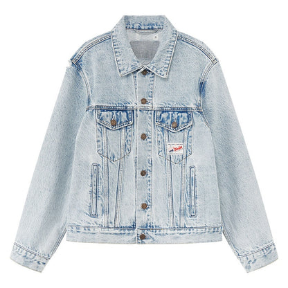 RUN_TO_THE_FUTURE_Light_Blue_Distressed_Oversized_Turned_Collar_Women&