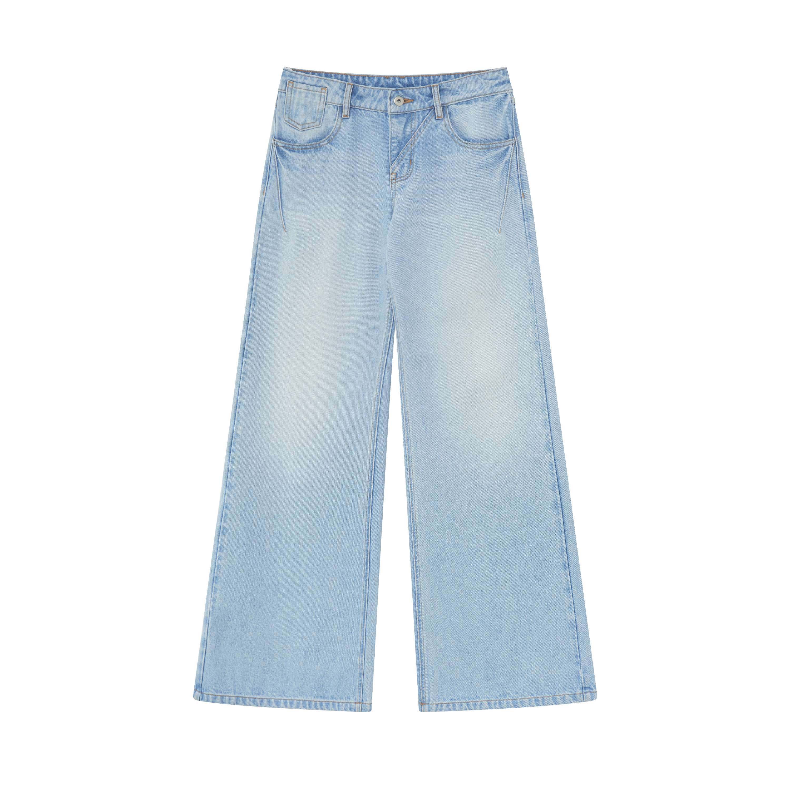 RUN_TO_THE_FUTURE_Light_Blue_Distressed_Washed_Vintage_Low_Rise_Wide_Leg_Women&