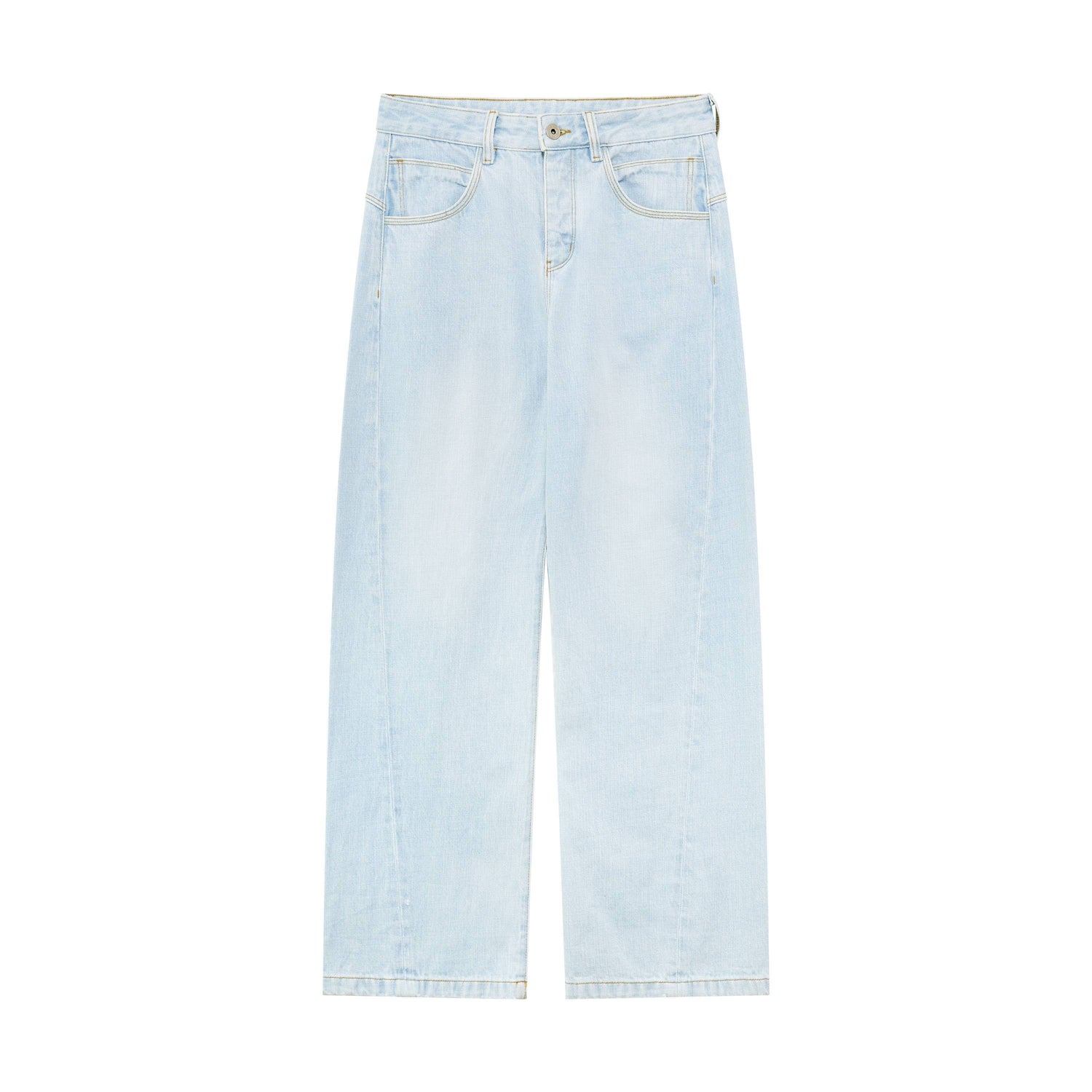 RUN_TO_THE_FUTURE_Light_Blue_Washed_Paris_Button_Oversized_Women&