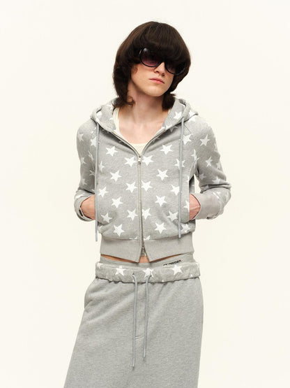 RUN TO THE FUTURE Matching Two Piece Set Slim Fit Patchwork Drawstring Unisex Printed Hoodies