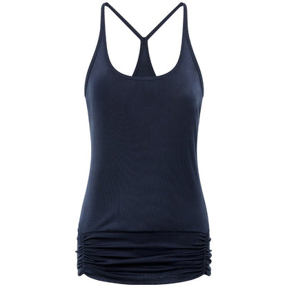 RUN_TO_THE_FUTURE_Pink_Shirred_U_Neck_Backless_Slim_Long_Women&