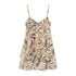 RUN_TO_THE_FUTURE_Pink_Zebra_Print_Irregular_V-neck_Aline_Women&