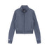 RUN_TO_THE_FUTURE_Raw_Edge_Loose_Fit_Zip_Up_Stand_Collar_Cotton_Women&