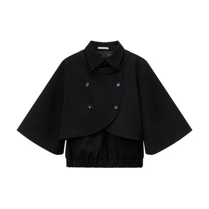 RUN_TO_THE_FUTURE_Retro_Modern_Double_Breasted_Cape_Two_Piece_Women&