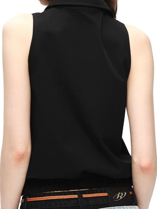 RUN TO THE FUTURE Retro Modern Double Breasted Cape Two Piece Women&