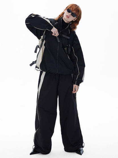 RUN TO THE FUTURE Retro Patchwork Deconstructed Quick Dry Women&