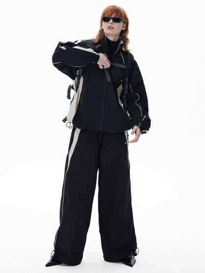 RUN TO THE FUTURE Retro Patchwork Deconstructed Quick Dry Women&