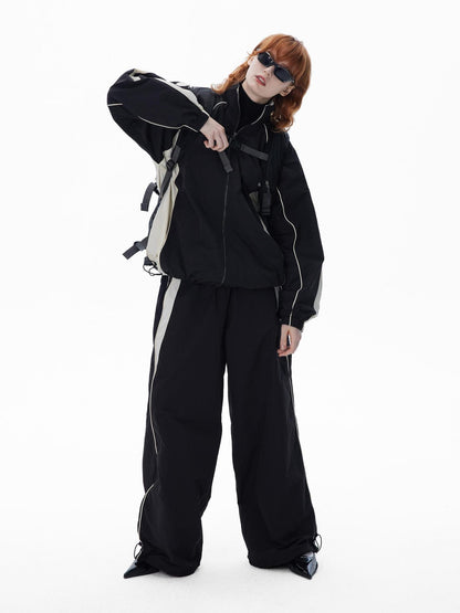 RUN TO THE FUTURE Retro Patchwork Deconstructed Quick Dry Women&