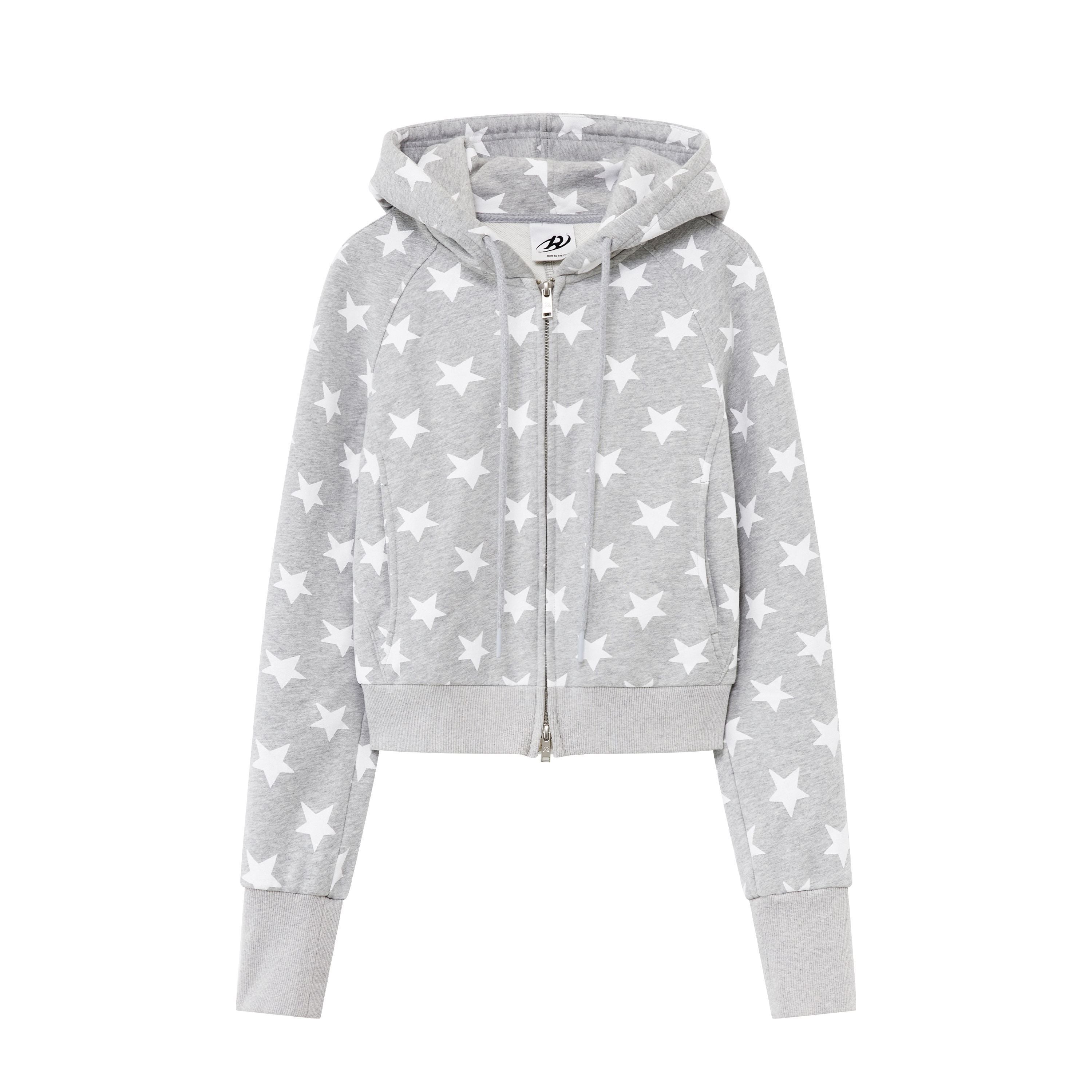 RUN_TO_THE_FUTURE_Slim_Fit_Printed_Zip_Front_Commuter_Hooded_Cardigan_Women_Casual_Hoodies_MISSTT