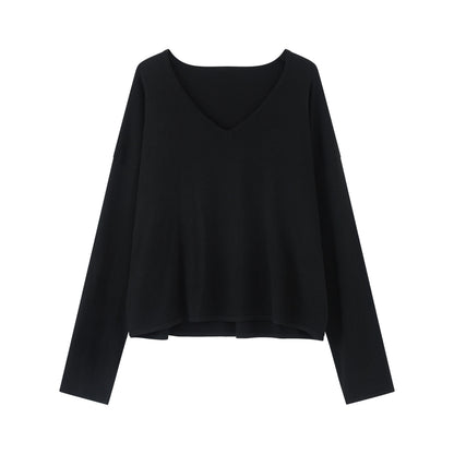 RUN_TO_THE_FUTURE_V-neck_Relaxed_Knit_Women&