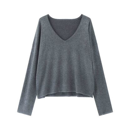 RUN_TO_THE_FUTURE_V-neck_Relaxed_Knit_Women&