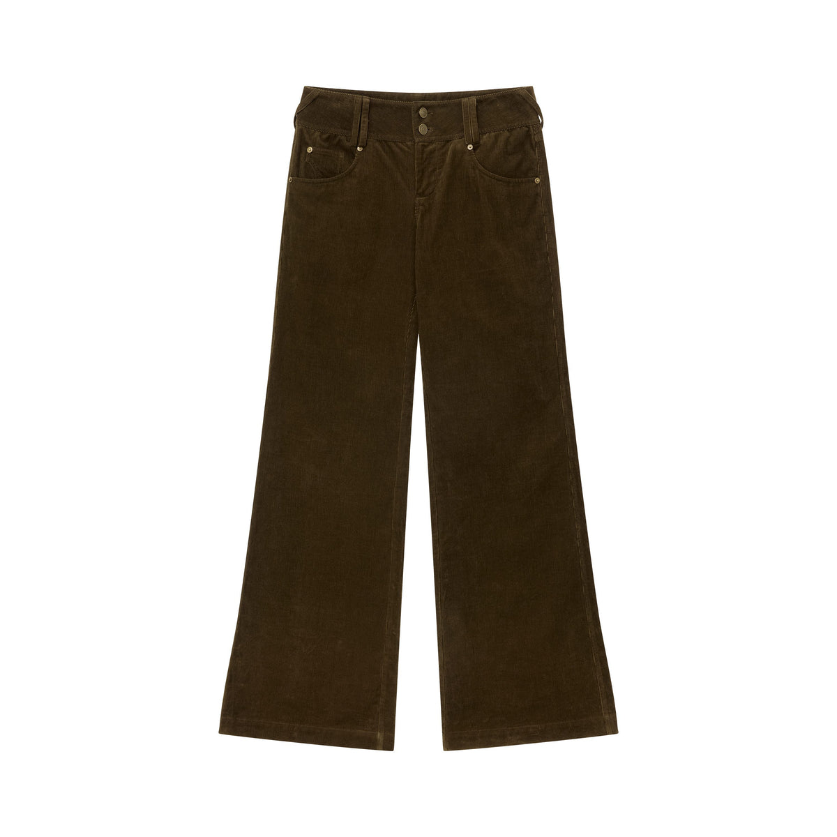 RUN_TO_THE_FUTURE_Vertical_Ribbed_Corduroy_Flared_Women&