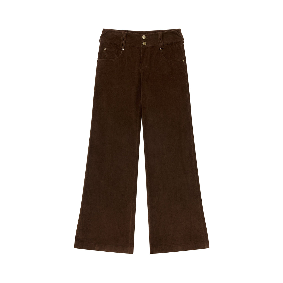RUN_TO_THE_FUTURE_Vertical_Ribbed_Corduroy_Flared_Women&