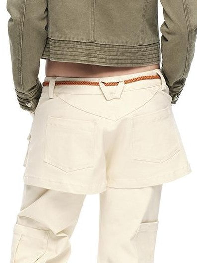 RUN TO THE FUTURE Vintage Washed Distressed Napoleon Women&