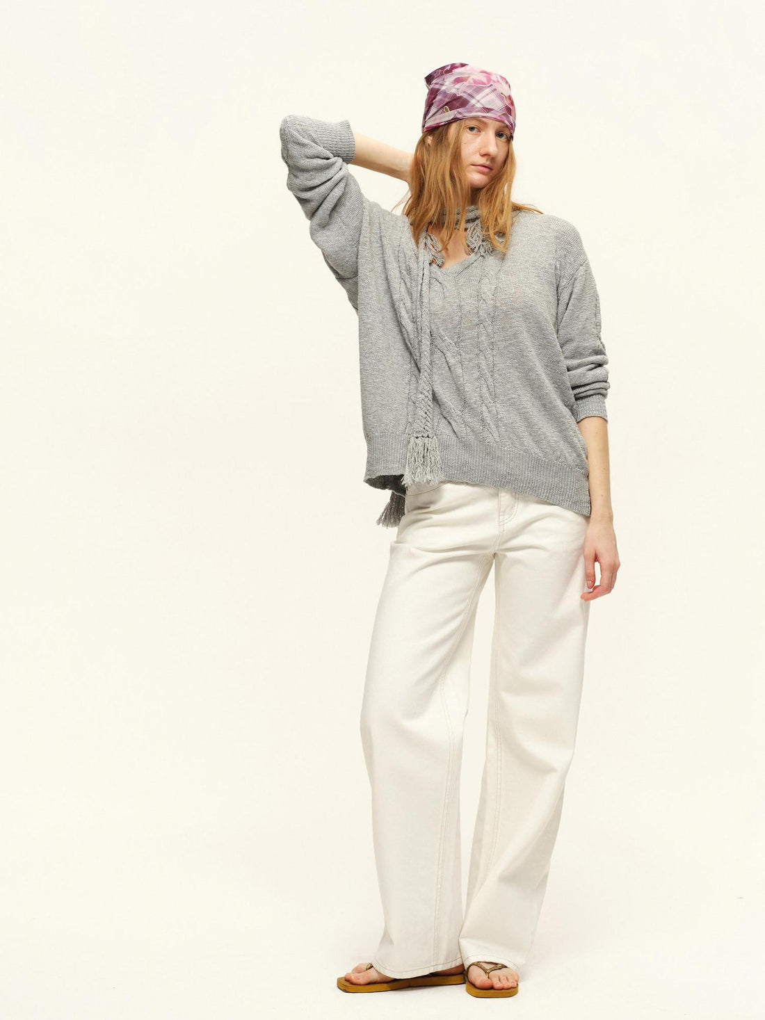 RUN TO THE FUTURE Washed Cotton Casual Natural Waist Unisex White Button Fly Straight Jeans