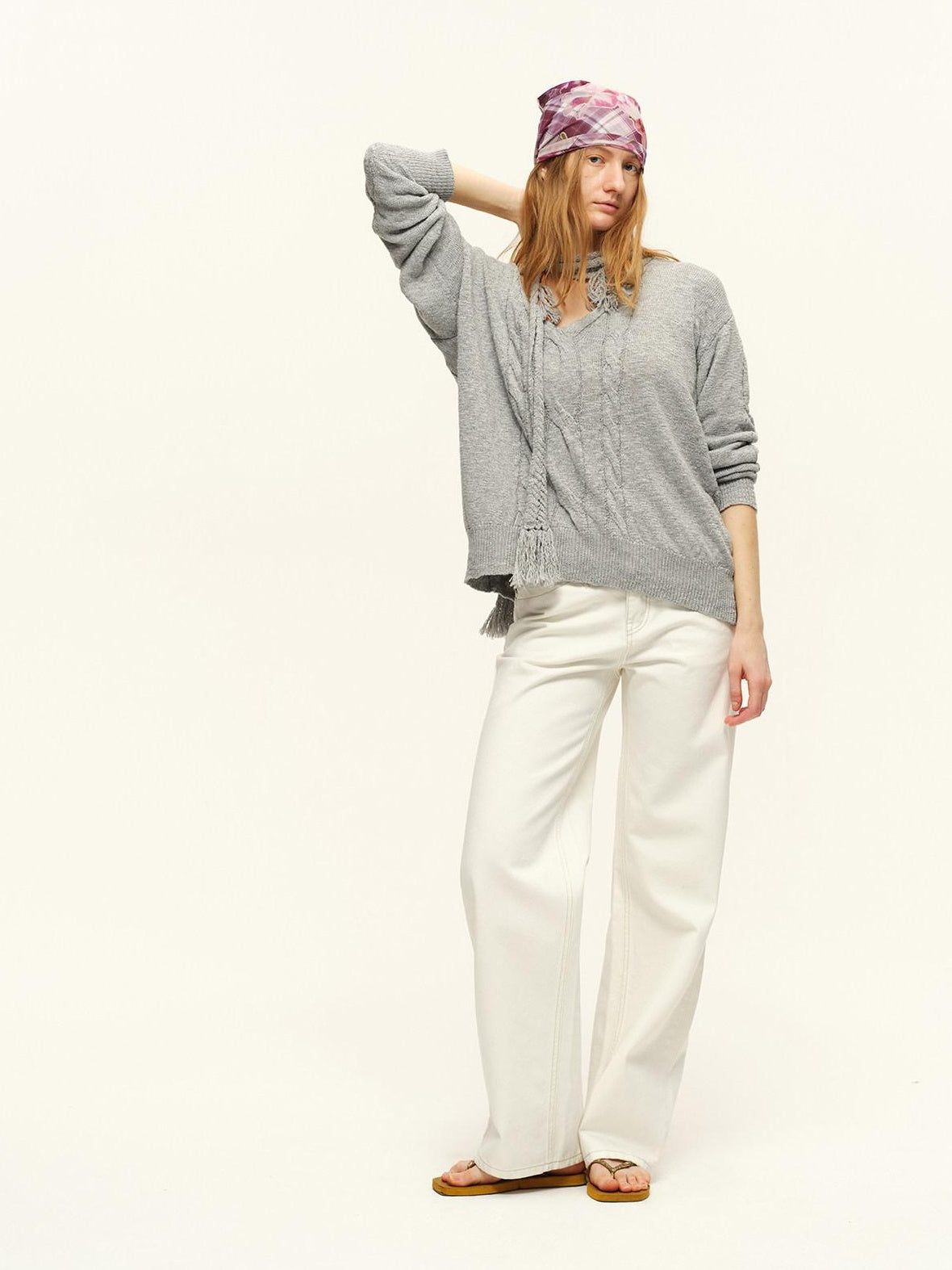 RUN TO THE FUTURE Washed Cotton Casual Natural Waist Unisex White Button Fly Straight Jeans