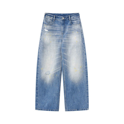 RUN_TO_THE_FUTURE_Washed_Ripped_Paint_Splatter_Loose_Natural_Waist_Unisex_Denim_Wide-Leg_Jeans_MISSTT
