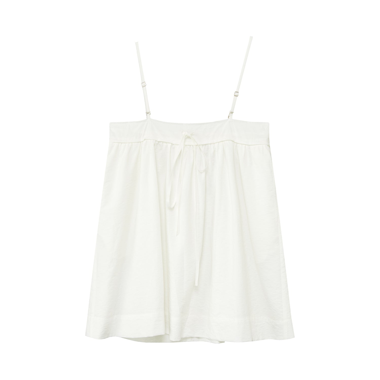 RUN_TO_THE_FUTURE_White_Leopard_Print_Ruched_Drawstring_Tie_Women&